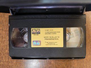 Cinta VHS Frankenstein (Terror)