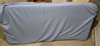 Cama 190x90 con somier de 6 patas