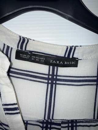 Camicia quadri Zara manica 3/4