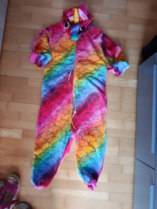 Pijama Unicornio Arcoíris Talla Única S