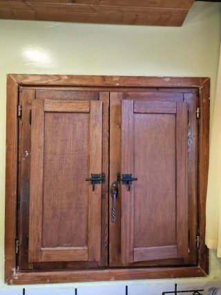 Ventana madera 80x80
