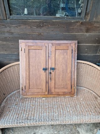 Ventana madera 80x80