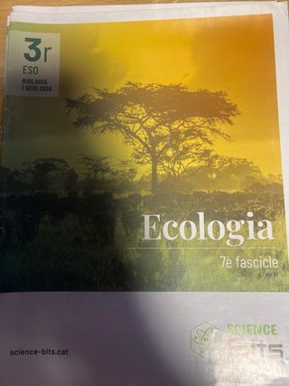 Llibres biologia i geologia 3r ESO