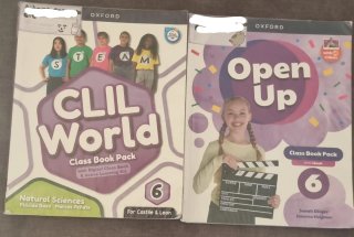 Libros de sexto de primaria y de quinto de primar