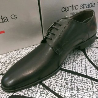 Scarpe uomo eleganti in pelle nera 45 italy