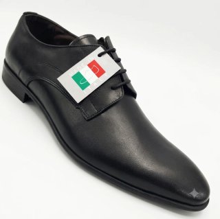 Scarpe uomo eleganti in pelle nera 45 italy