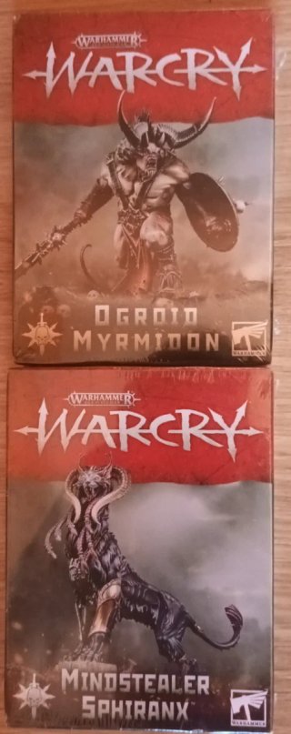 Warcry: Mindstealer Sphiranx y Ogroid Myrmidon