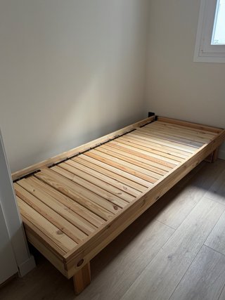 Cama extensible GLAMBERGET + 2 colchones