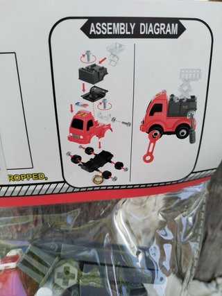 Camiones de bomberos desmontables (4 unidades)