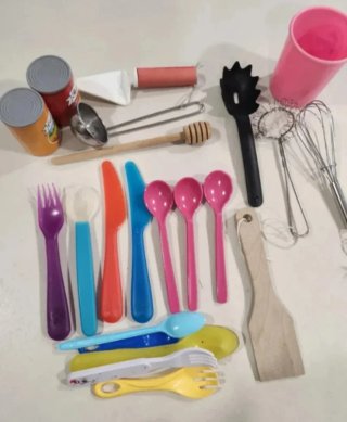 Cocinita de madera infantil