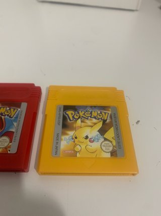 Pack GameBoy:Pokémon Rojo Fuego + Amarillo + 40in1