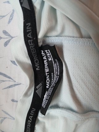 Camiseta MONTERRAIN Hombre Azul