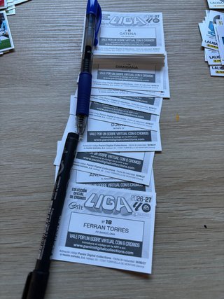 50 Códigos Cromos Álbum Virtual LIGA 2026-27