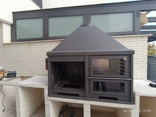 Barbacoa hierro acero SS-2