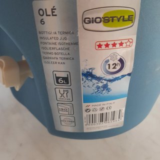 Caraffa termica blu 6 litri