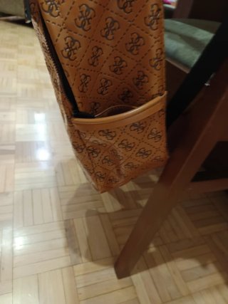 Mochila Guess Marrón Monogram