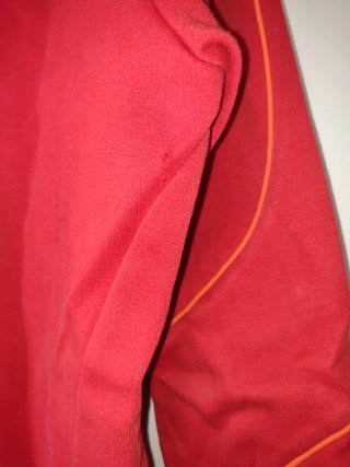 Sudadera Puma Roja con Capucha y Cremallera
