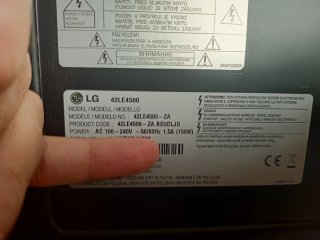 Televisor LG 42 Negro