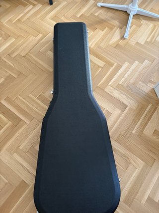 Estuche Rígido Bajo Eléctrico Negro