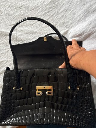 Borsa coccodrillo vintage anni 70/80
