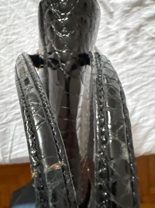 Borsa coccodrillo vintage anni 70/80
