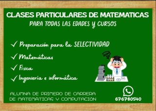 Clases particulares en Guadalajara y online.