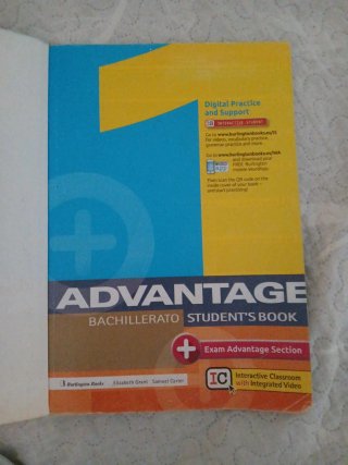 Advantage Student's book. Bachillerato 1