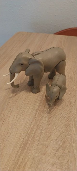 Playmobil,elefantes,lote,zoo,sabana,animales