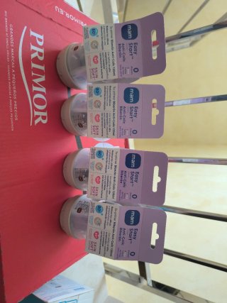 4 Biberones Mam Anti-Colic 130ml Nuevos