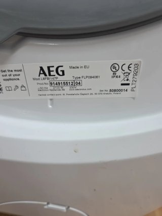 Tarjeta Lavadora AEG L6FBI147P
