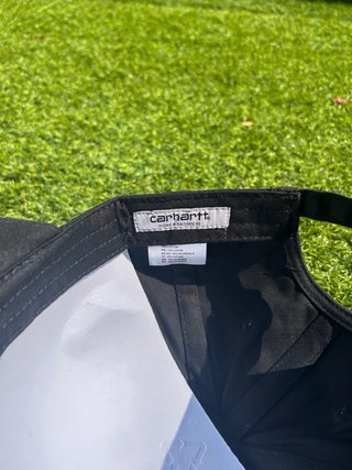 Gorra Carhartt Negra Logo