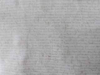 Antiguo documento pergamino año 1457
