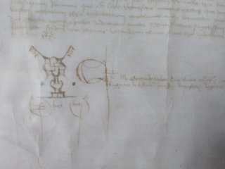 Antiguo documento pergamino año 1457