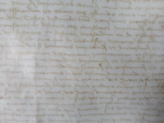 Antiguo documento pergamino año 1457