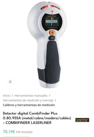 Detector Laserliner CombiFinder Plus