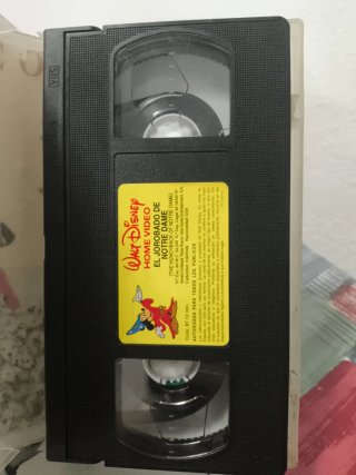 El Jorobado de Notre Dame VHS Disney Clásicos