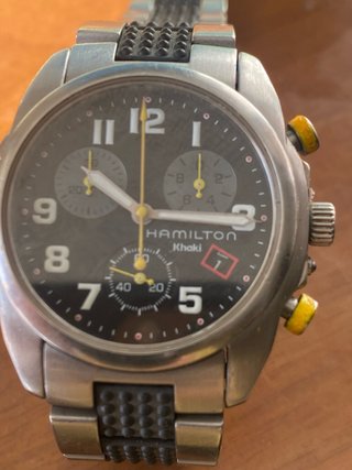 Reloj Hamilton Khaki Cronógrafo Sumergible