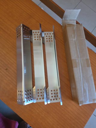 Placas nuevas de calor de acero inoxidable