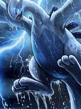 Pokémon Lugia Poster TCG Art Style A3 Size