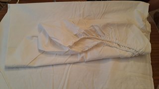 Juego Sábanas Algodón Bordado Hojas 90cm