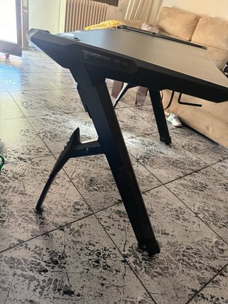 Mesa Gaming Negra carbono