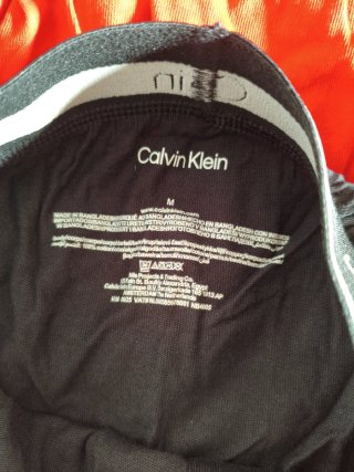 3 Calzoncillos Boxer Calvin Klein Algodón Talla M
