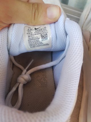 Zapatillas Nike Air Max SC Blancas y Beige. 39