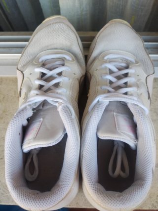 Zapatillas Nike Air Max SC Blancas y Beige. 39