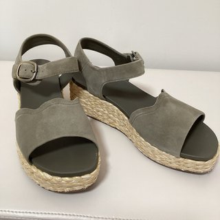 Sandalias Clarks T37 verdes