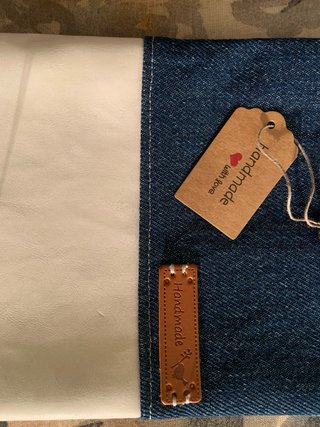 Custodia  e-reader jeans/ecopelle