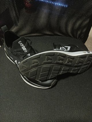 Zapatillas Emporio Armani Negras y Blancas