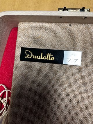 Tocadiscos Dual Duetto 77 Años 60