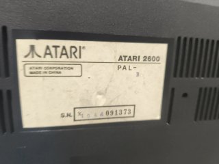 Consola Atari 2600 JR PAL Mod Audio Video