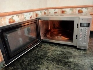Horno Microondas Panasonic Inverter + freidora